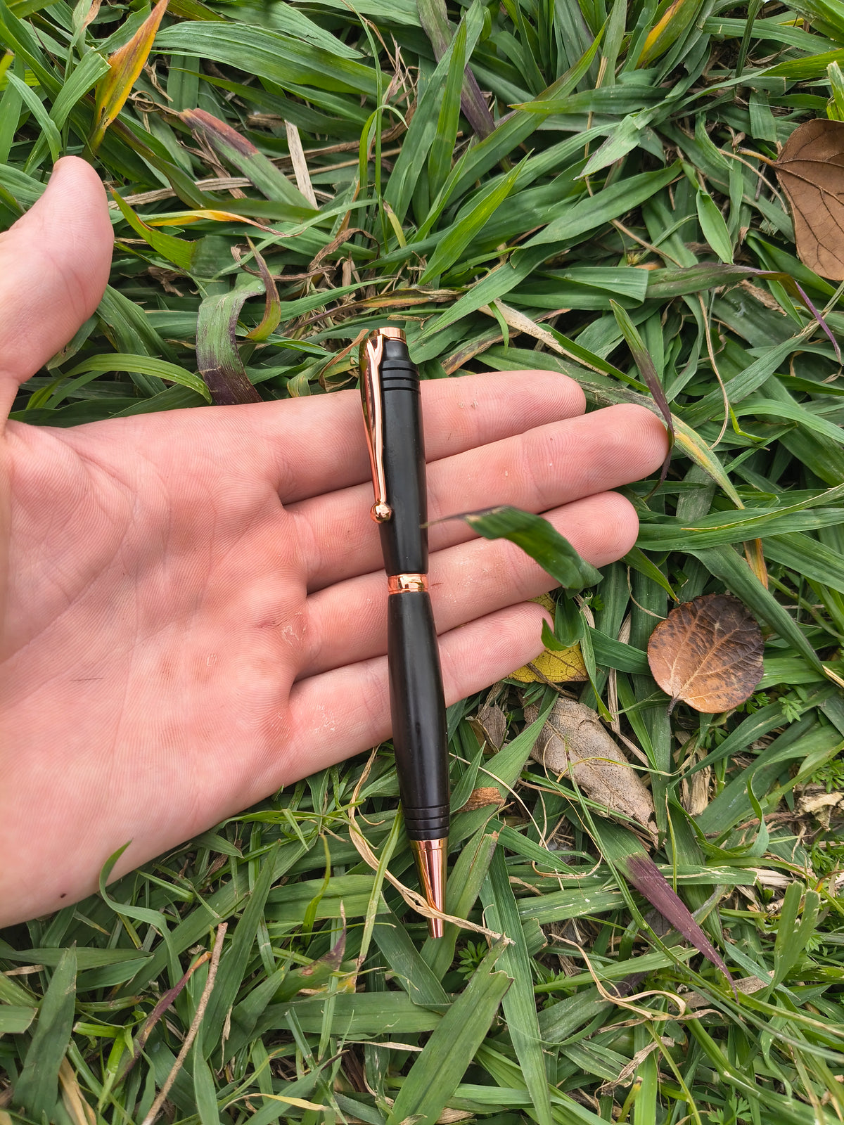 Ebony Wood Slimline Pen – Premium Lifetime Edition