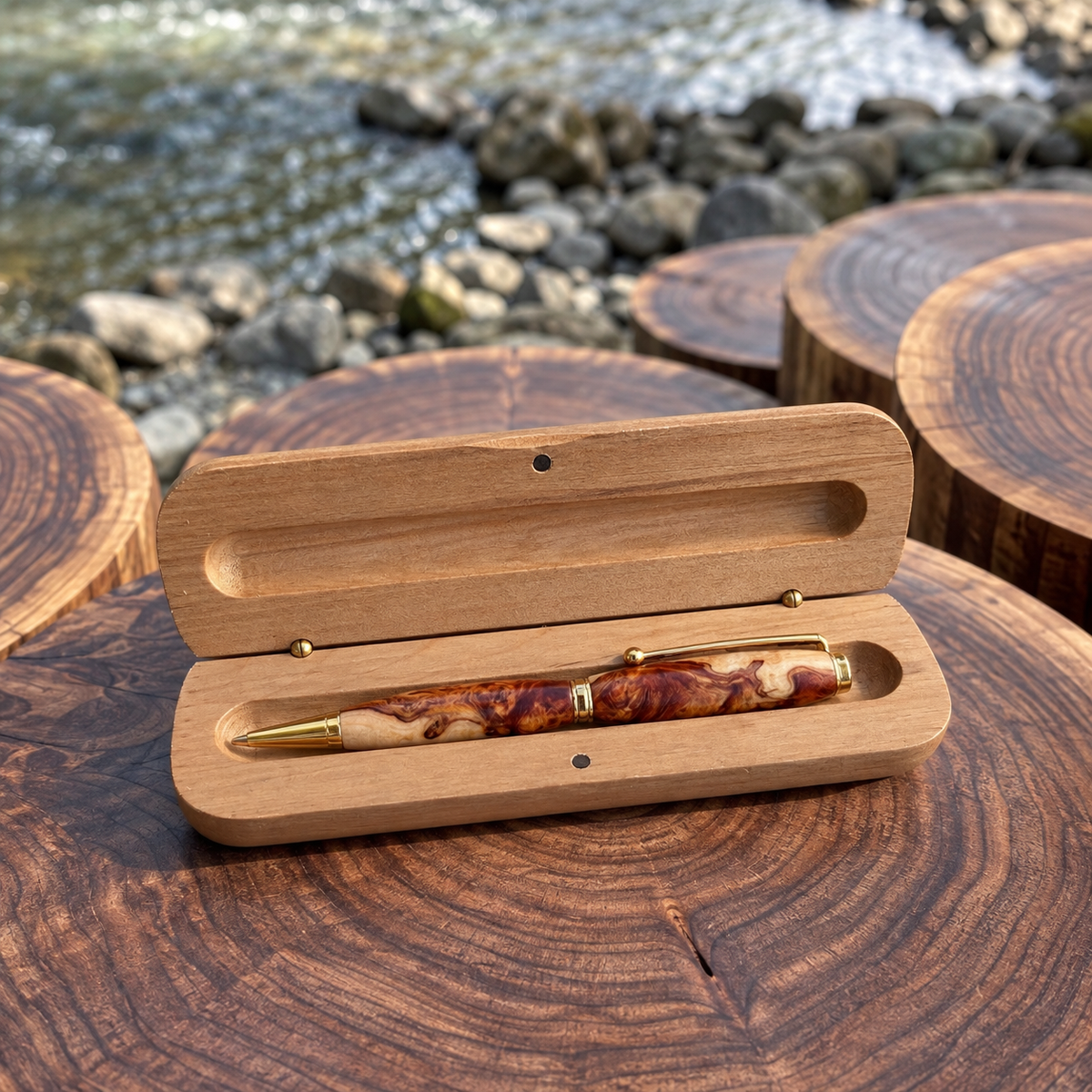 Solid Maple Heirloom Presentation Box