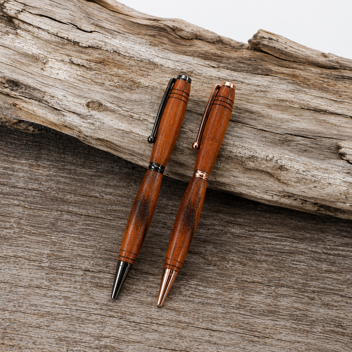 Rosewood Slimline Pen – Premium Lifetime Edition