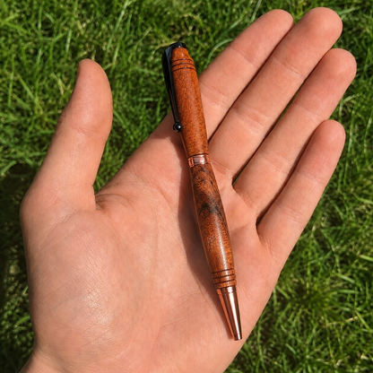 Rosewood Slimline Pen – Premium Lifetime Edition
