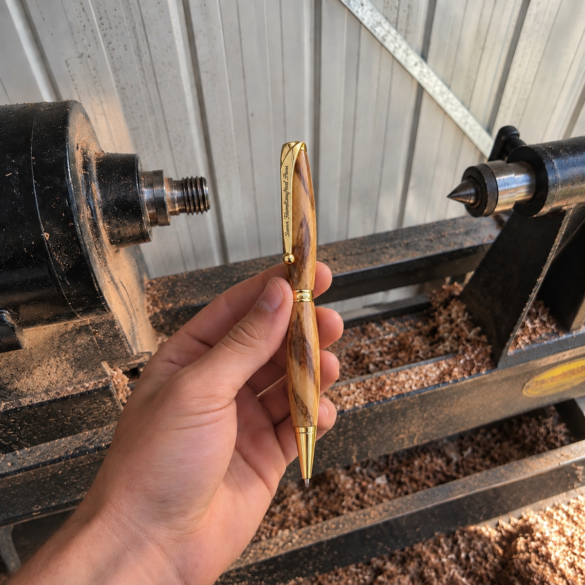 The Queensland Maple Pen — Hand-Turned Lifetime Edition